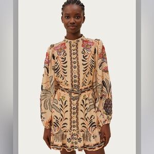 FARM RIO classic Sand Mini Dress- NWT
